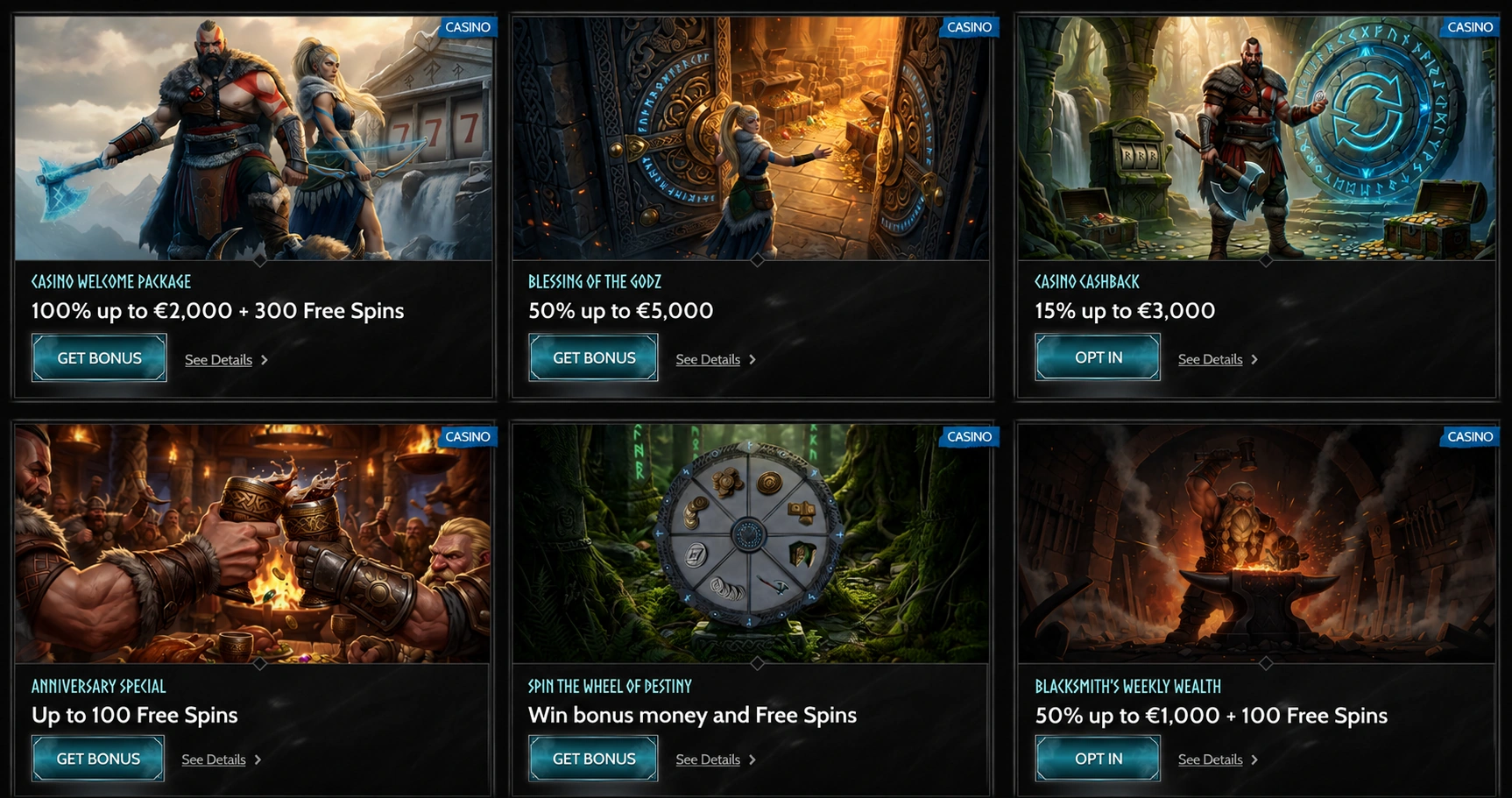 Godz Casino Bonus
